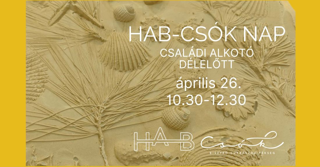 HAB-Csók Nap – Alkotófoglalkozás kicsiknek és nagyoknak