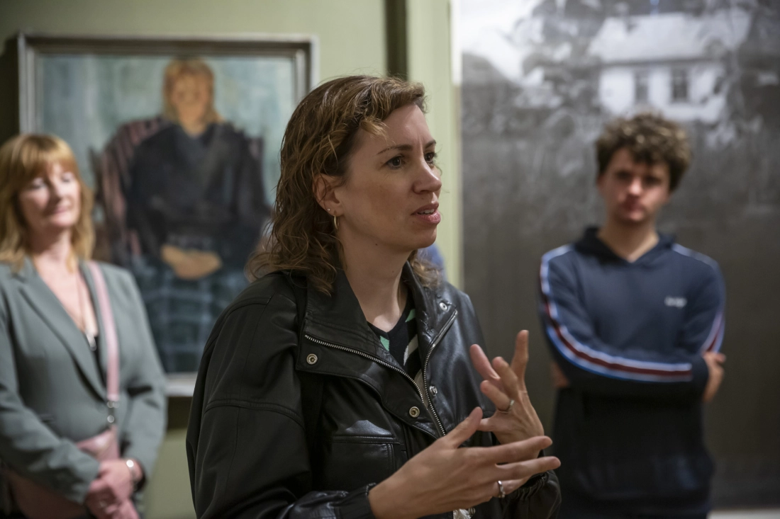 Tárlatvezetés Horváth Lóczi Judittal a Fantomszál II. - Gálffy Lola című kiállításban