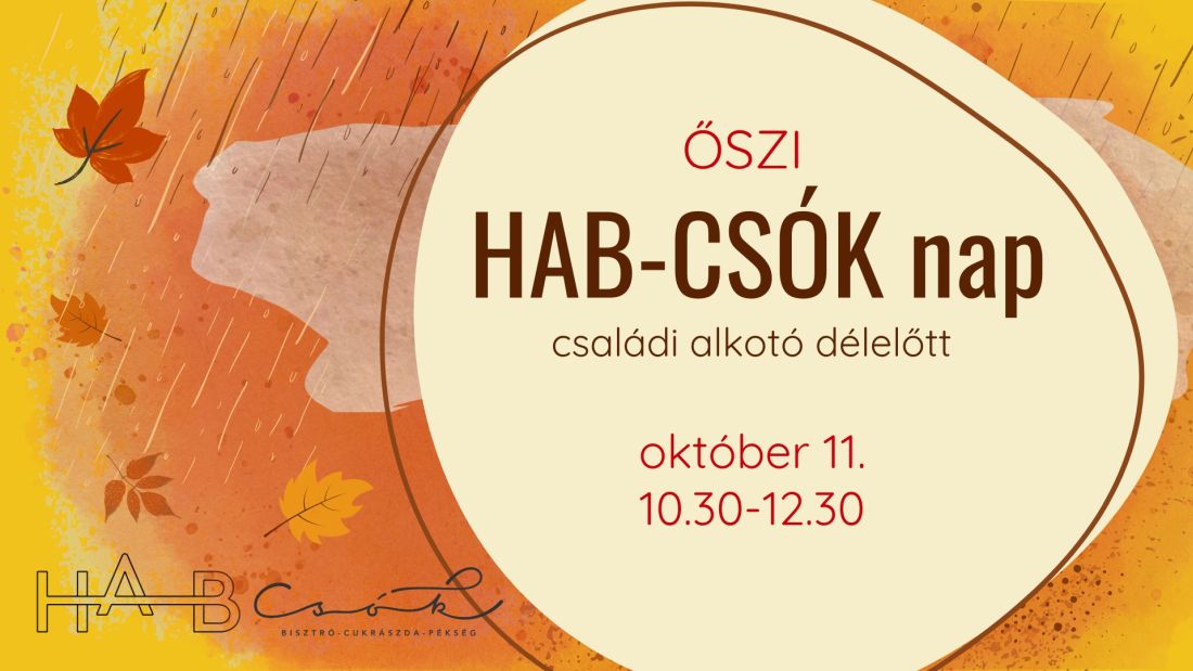 HAB-Csók Nap - Alkotófoglalkozás kicsiknek és nagyoknak