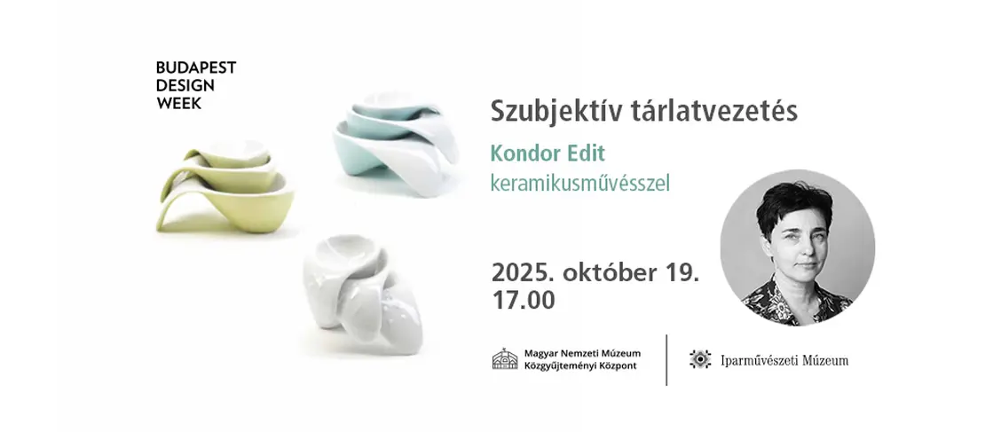 Szubjektív tárlatvezetés Kondor Edit keramikusművésszel a Ráth György-villa állandó kiállításán