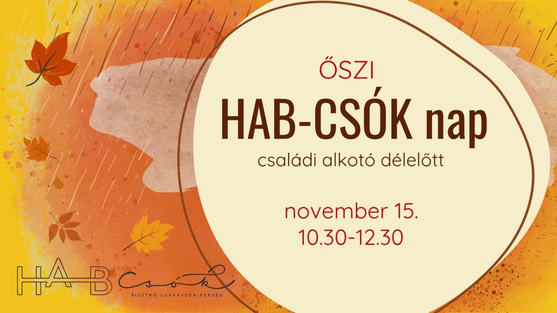 Link: HAB-Csók Nap - Alkotófoglalkozás kicsiknek és nagyoknak
