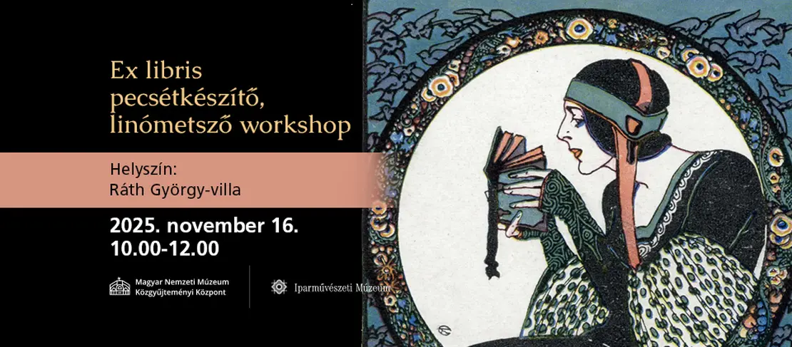 Ex libris pecsétkészítő, linómetsző workshop