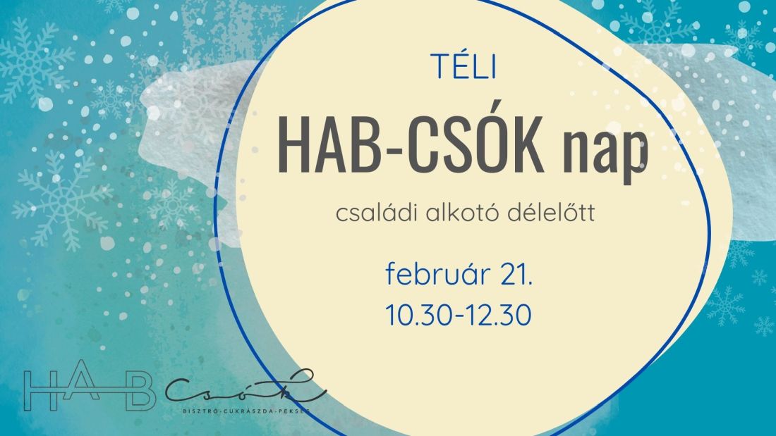 Link: HAB-Csók Nap – Alkotófoglalkozás kicsiknek és nagyoknak