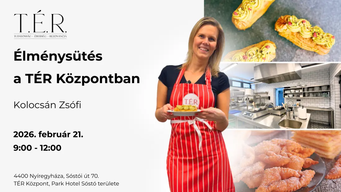 Link: Élménysütés a TÉR Központban