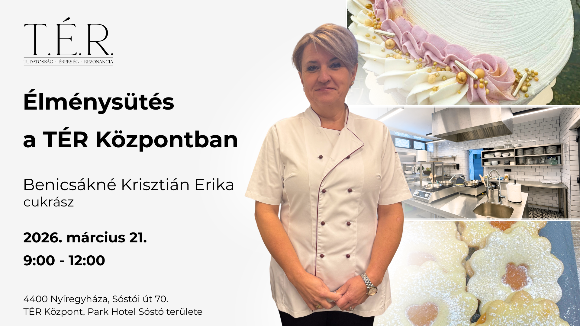 Link: Élménysütés a TÉR Központban