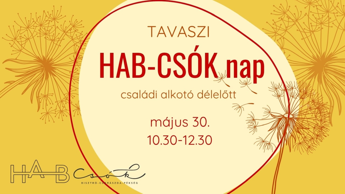 Link: HAB-Csók Nap - Alkotófoglalkozás kicsiknek és nagyoknak