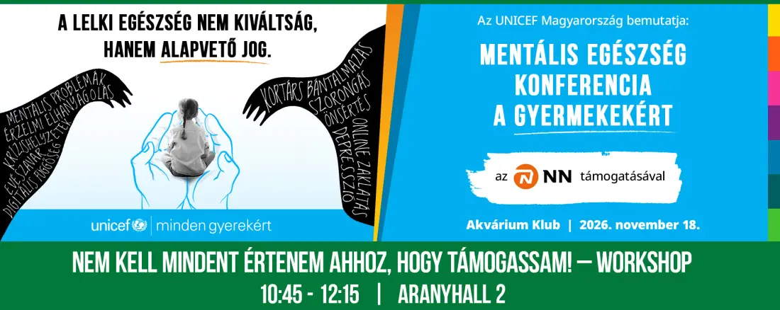Link: WORKSHOP: Nem kell mindent értenem ahhoz, hogy támogassam! – az elfogadás, a meghallgatás és a biztonság szerepe LMBTQI gyermekek támogatásában