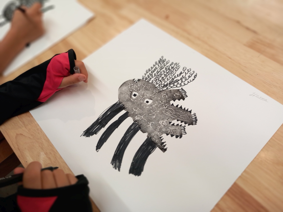 Dekorgumi-grafika workshop