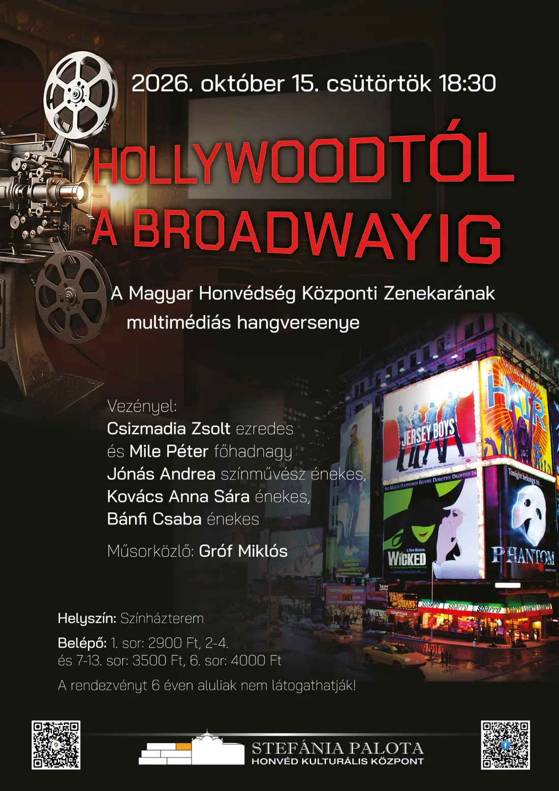 HOLLYWOODTÓL A BROADWAYIG