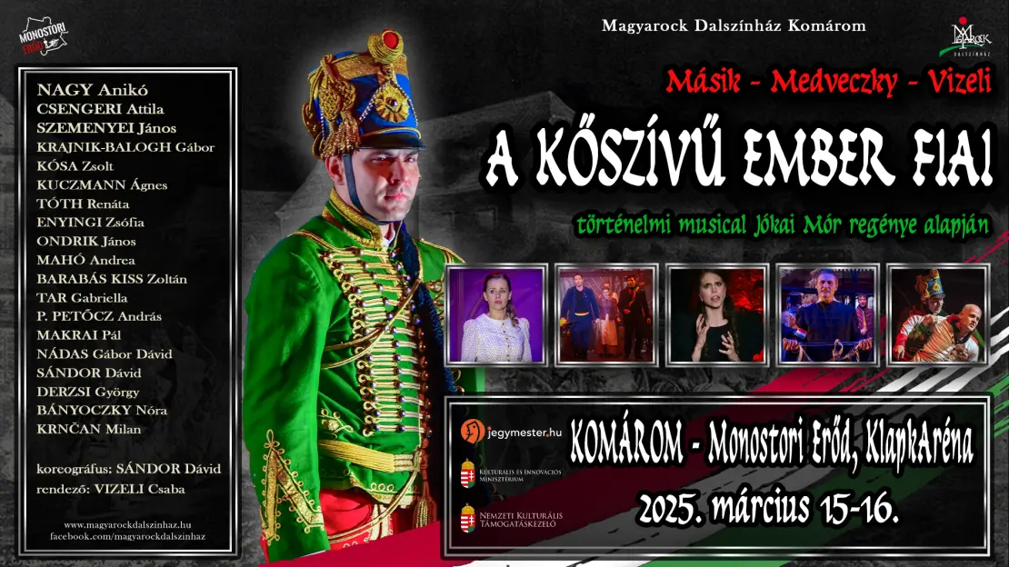A kőszívű ember fiai - történelmi musical