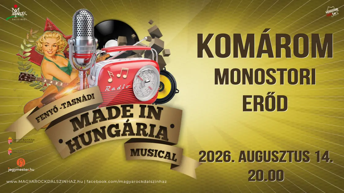 Link: Fenyő– Tasnádi: MADE IN HUNGÁRIA (musical)