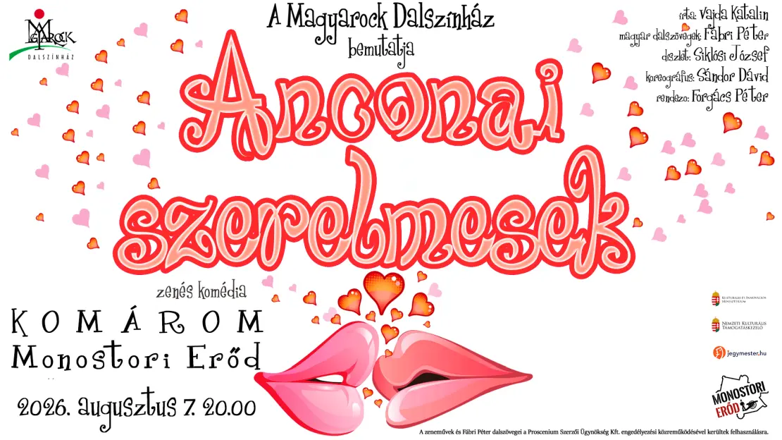 Vajda Katalin: ANCONAI SZERELMESEK (zenés komédia)