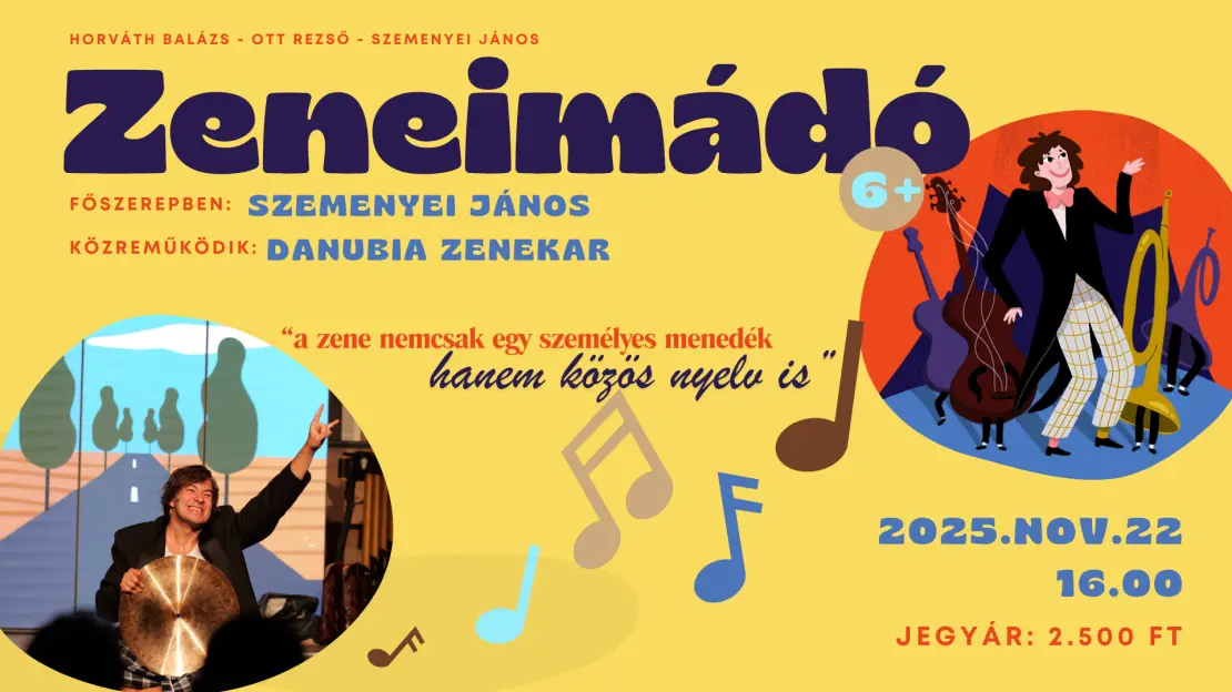 Zeneimádó - zenés interaktív előadás