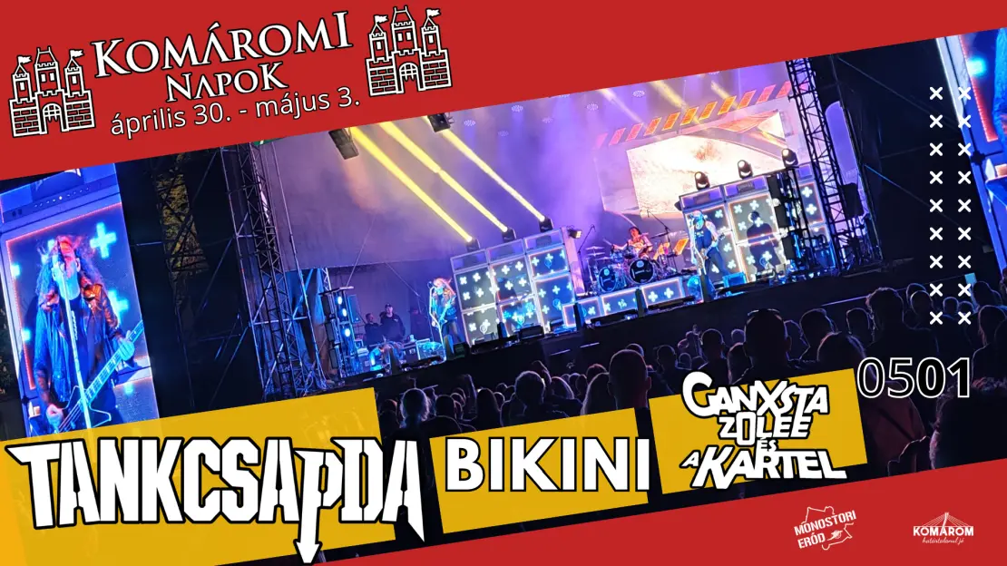 Link: Komáromi Napok 2026.05.01.