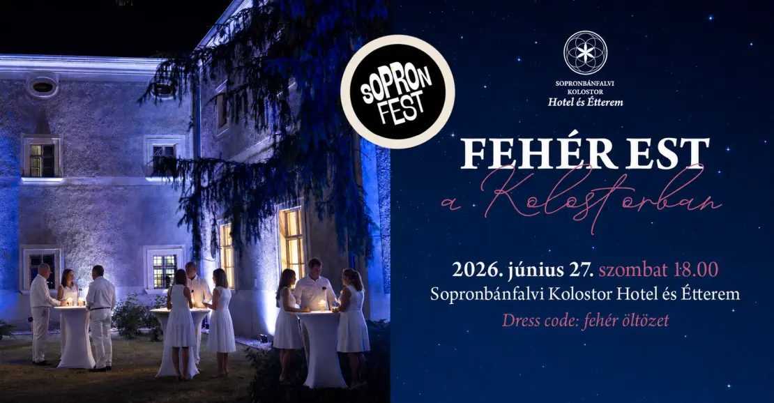 Link: Fehér est a kolostorban