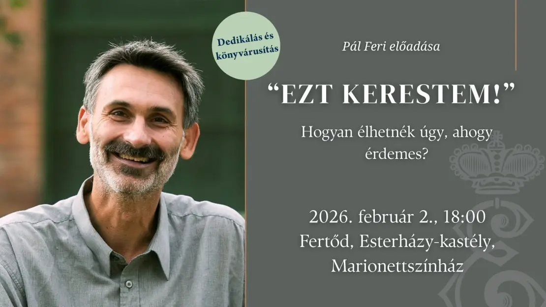 Link: Pál Feri előadása - EZT KERESTEM! Hogyan élhetnék úgy, ahogy érdemes?