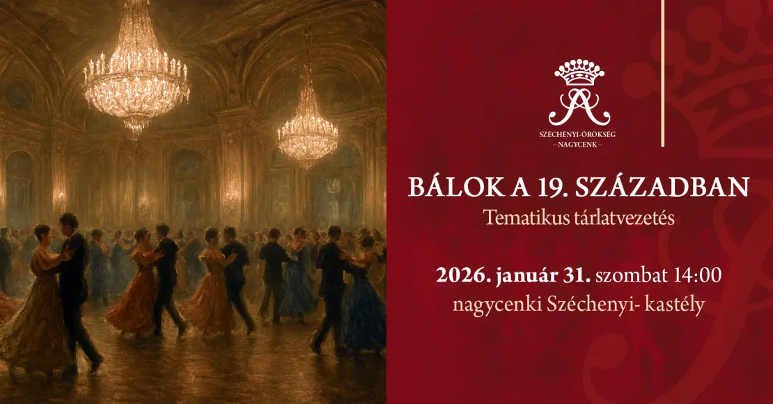 Bálok a 19. században – tematikus tárlatvezetés