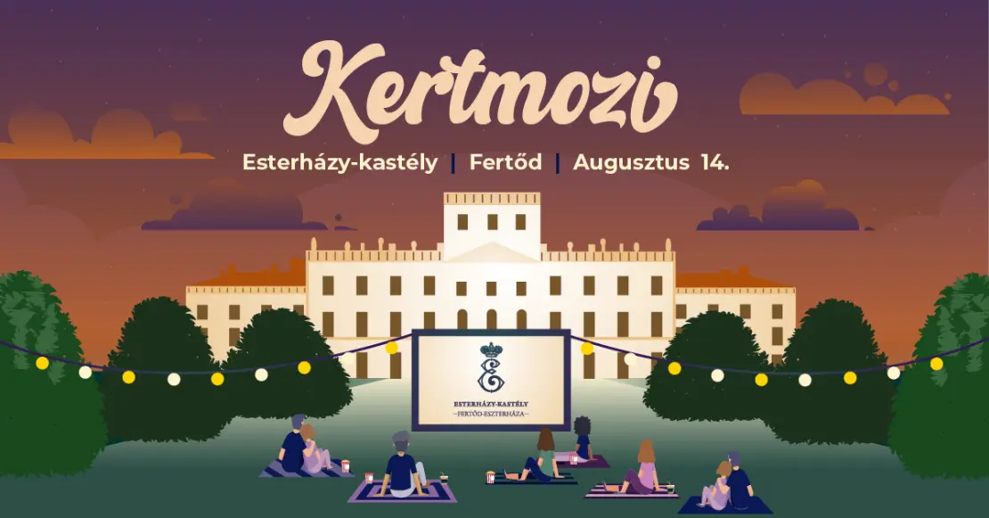Kertmozi az Esterházy-kastély franciaparkjában