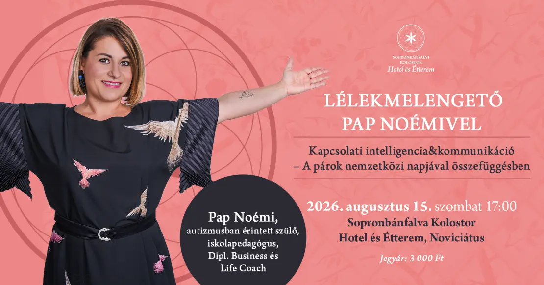 Lélekmelengető Noémival – Kapcsolati intelligencia és kommunikáció