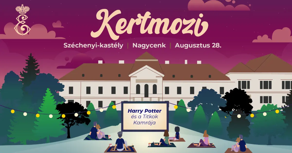 Link: Kertmozi a nagycenki Széchenyi-kastély parkjában - Harry Potter és a Titkok Kamrája
