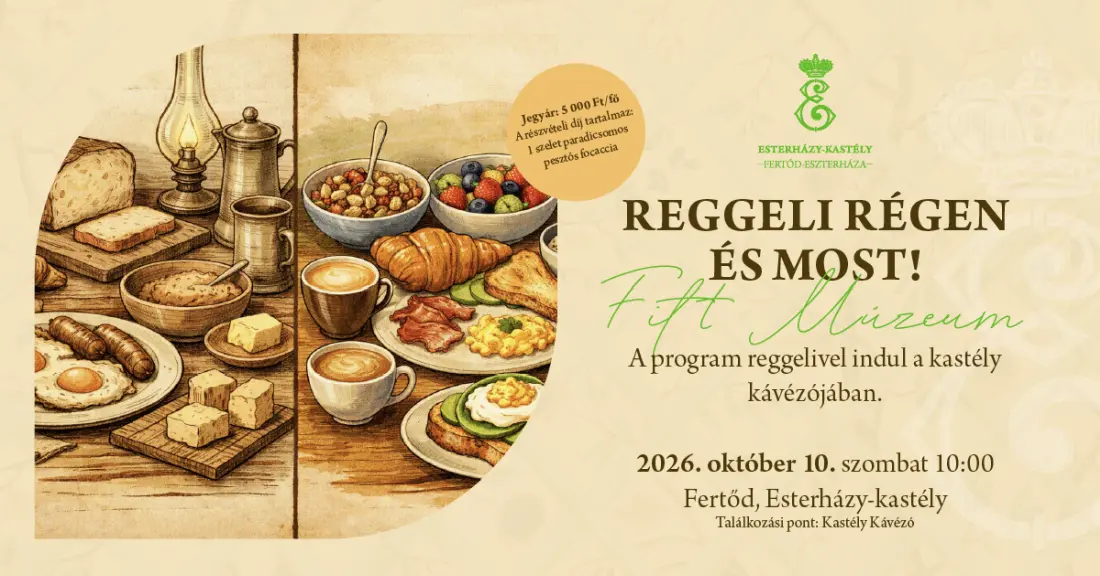 Fitt múzeum - Reggeli régen és MOST!