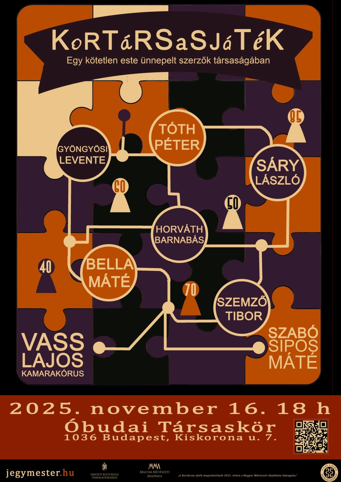 Kortársasjáték - Egy kötetlen este ünnepelt szerzők társaságában