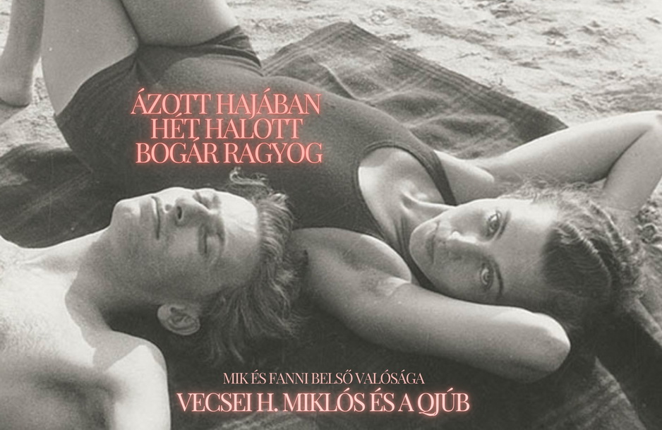 Link: Vecsei H. Miklós és a QJÚB - ÁZOTT HAJÁBAN HÉT HALOTT BOGÁR RAGYOG - Radnóti Miklós és Fanni belső világa