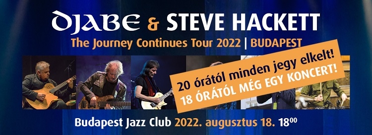 Djabe & Steve Hackett – The Journey Continues Tour 2022