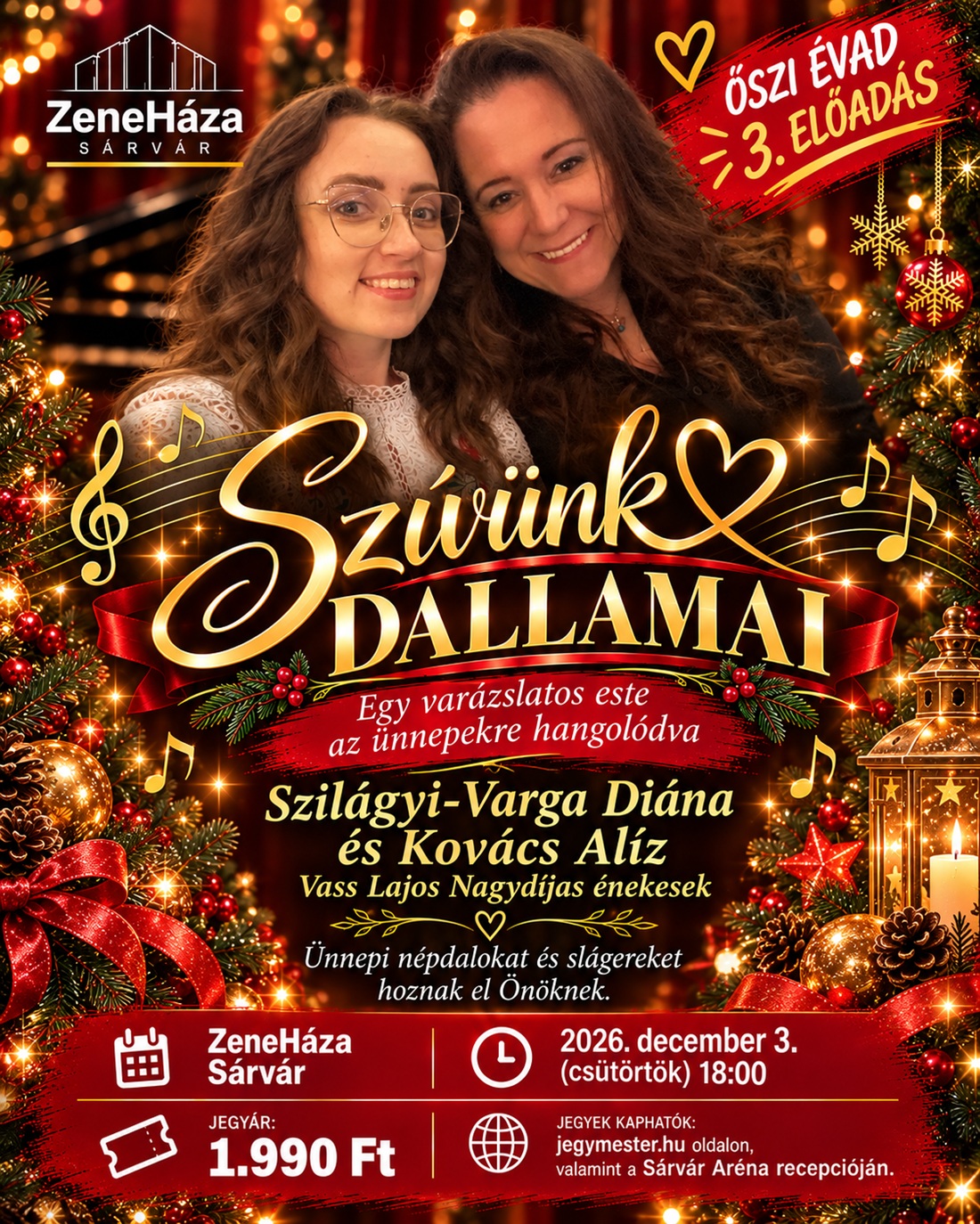 Link: Szívünk dallamai ünnepi koncert
