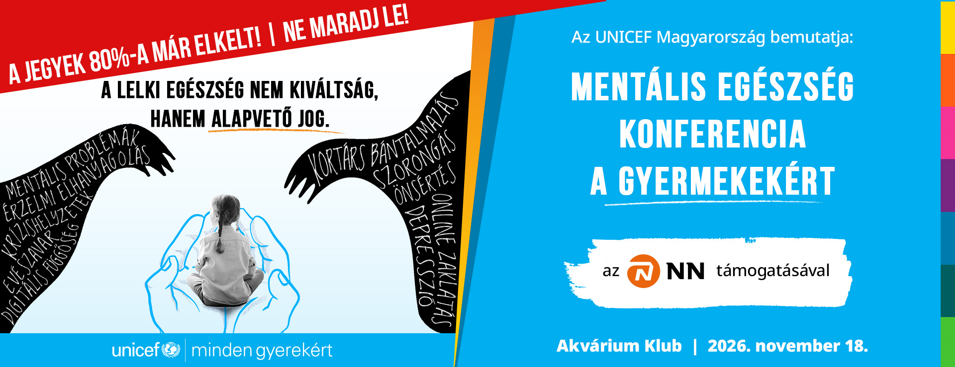 Az UNICEF Magyarország bemutatja: Mentális Egészség Konferencia a gyerekekért