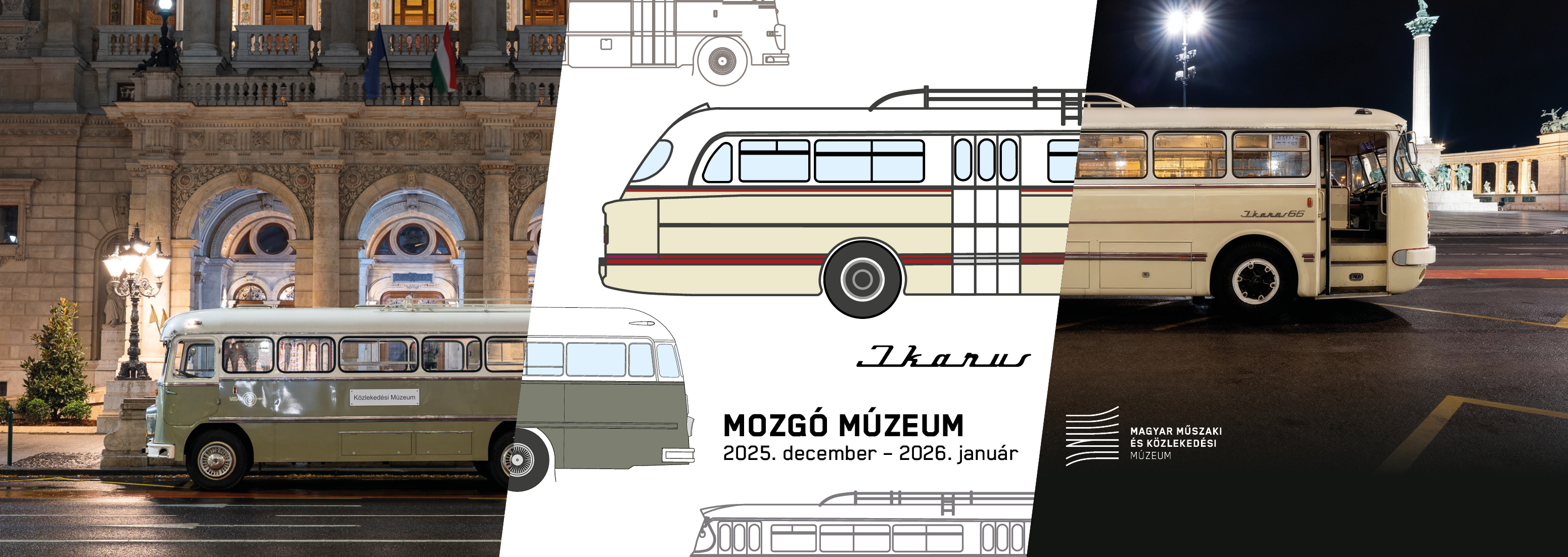 Link: Mozgó Múzeum – Ikarusszal Budapesten – Ikarus 66-os „Fénybusz”