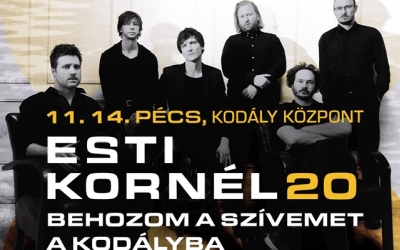 Link: Esti Kornél 20 - Behozom a szívemet a Kodályba!