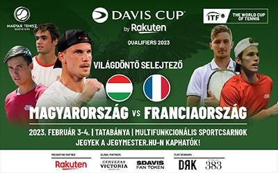  Magyarország - Franciaország 2023 Davis-kupa Világdöntő selejtező  