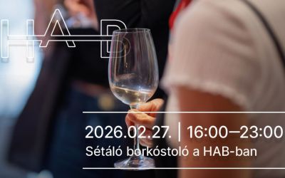 Link: Sétáló borkóstoló a HAB-ban