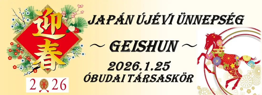 Japán Újévi Ünnepség "GEISHUN"