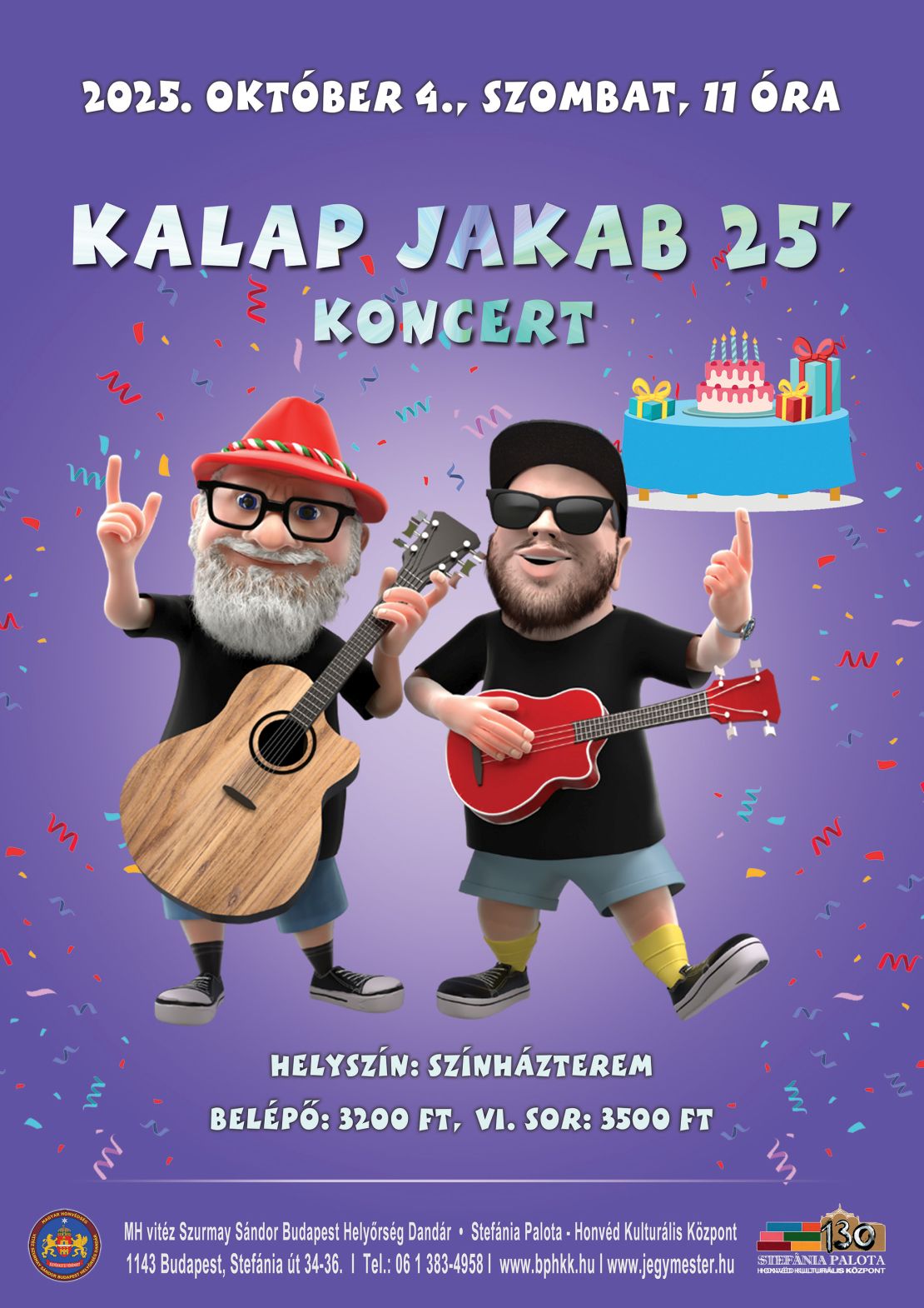 Kalap Jakab 25' koncert 