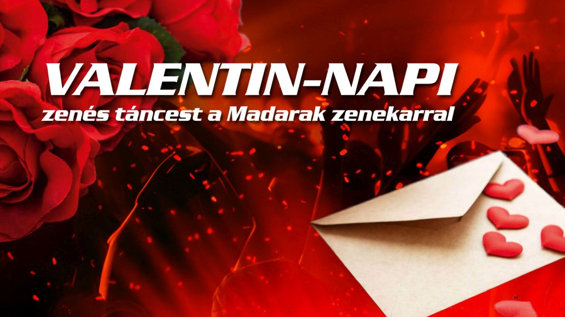 Valentin-napi zenés táncest a Madarak zenekarral