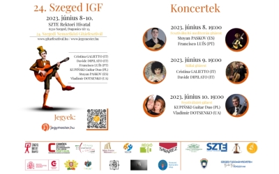 24. Szegedi Nemzetközi Gitárfesztivál