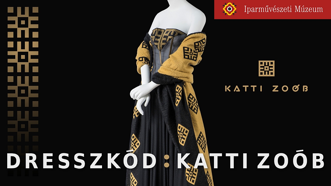 Zoób Kati exkluzív tárlatvezetése a Dresszkód: Katti Zoób kiállításban